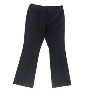 Halogen Womens 8 Quinn Fit Blue Textured Pants Career Stretch Nordstrom #4178